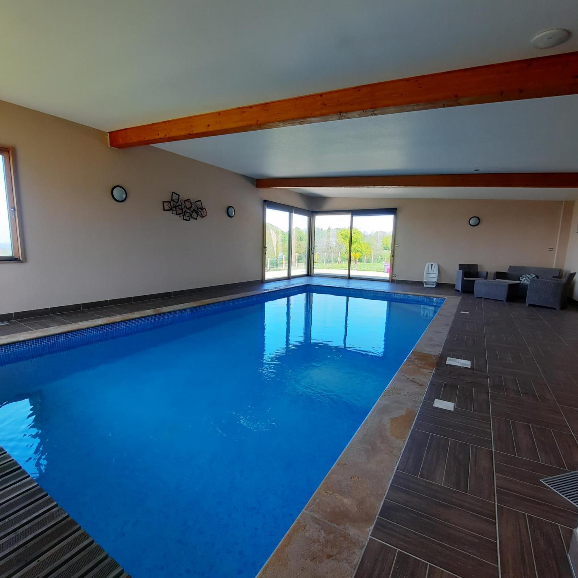 Magnifique Villa Avec Piscine Interieure Saint-Pois Eksteriør billede